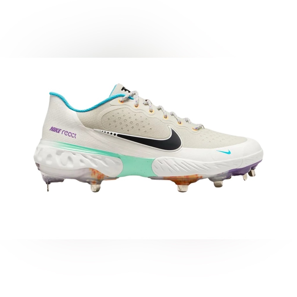 NIKE Alpha Huarache Elite 3 Low 'Light Bone Wild Berry' - Men’s Size 9.5